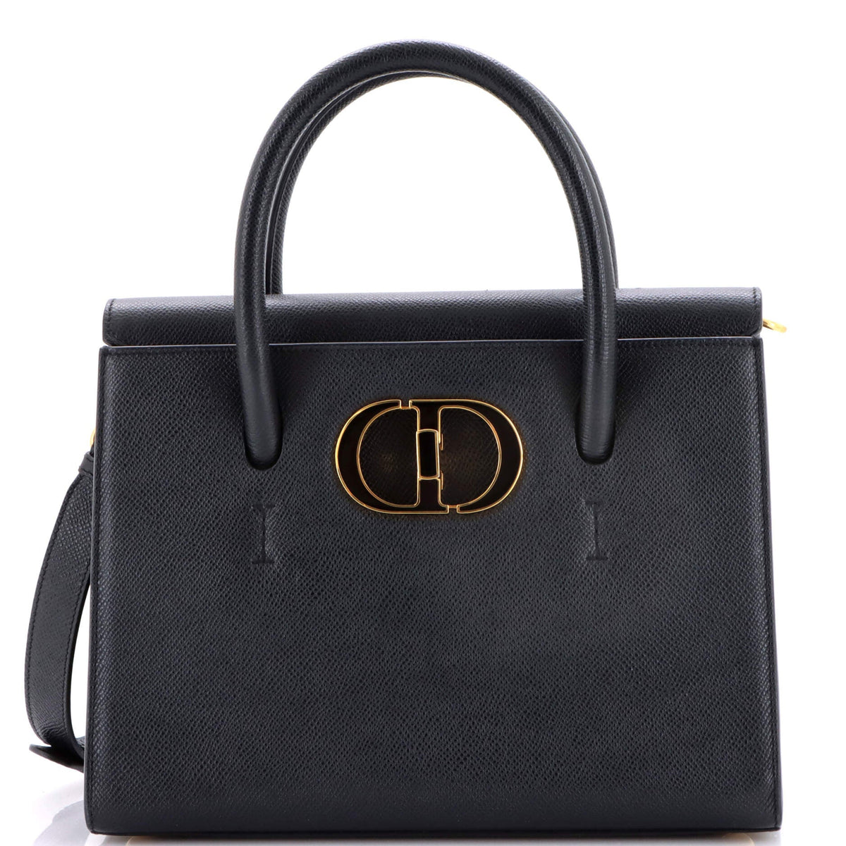 Christian Dior St Honore Tote Leather Medium