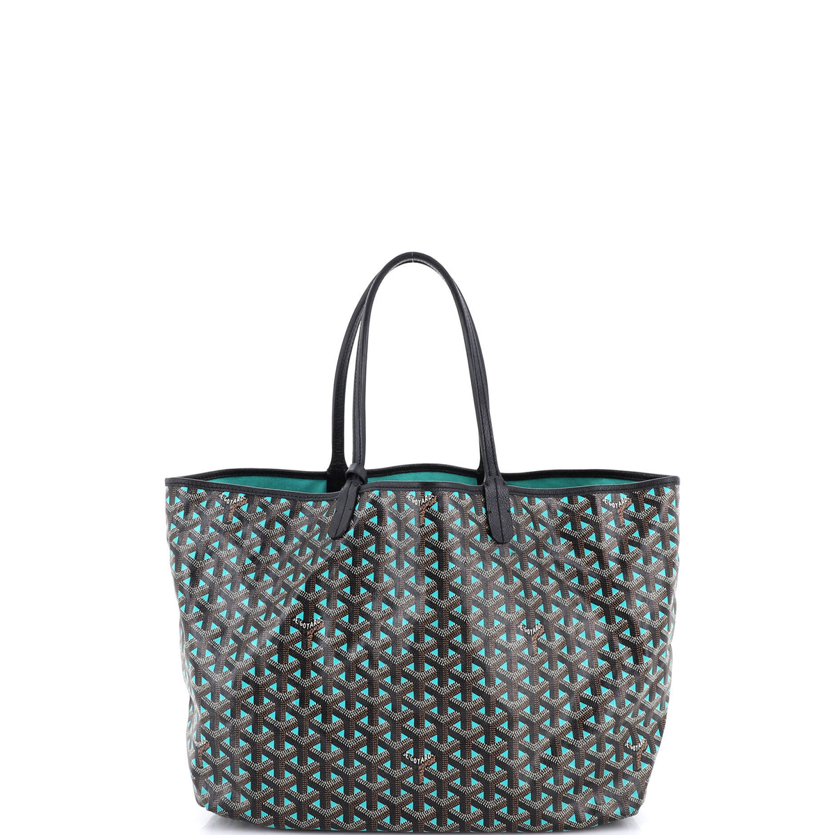 Goyard GOYARD Saint Louis Tote Claire Voie Coated Canvas PM