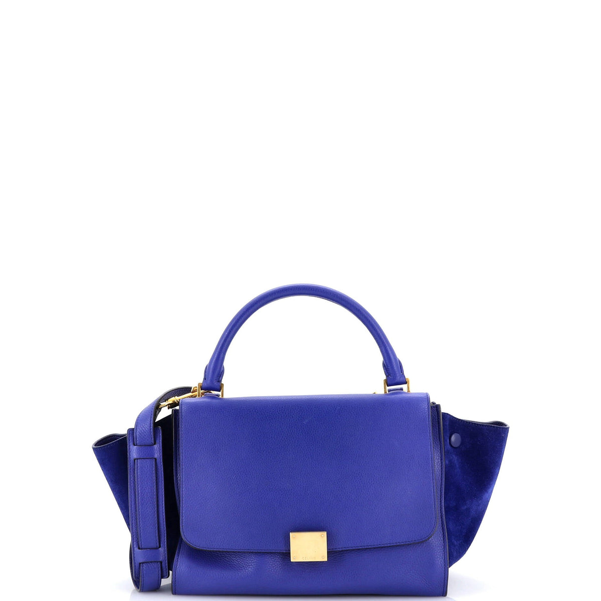 Celine CELINE Trapeze Bag Leather Small