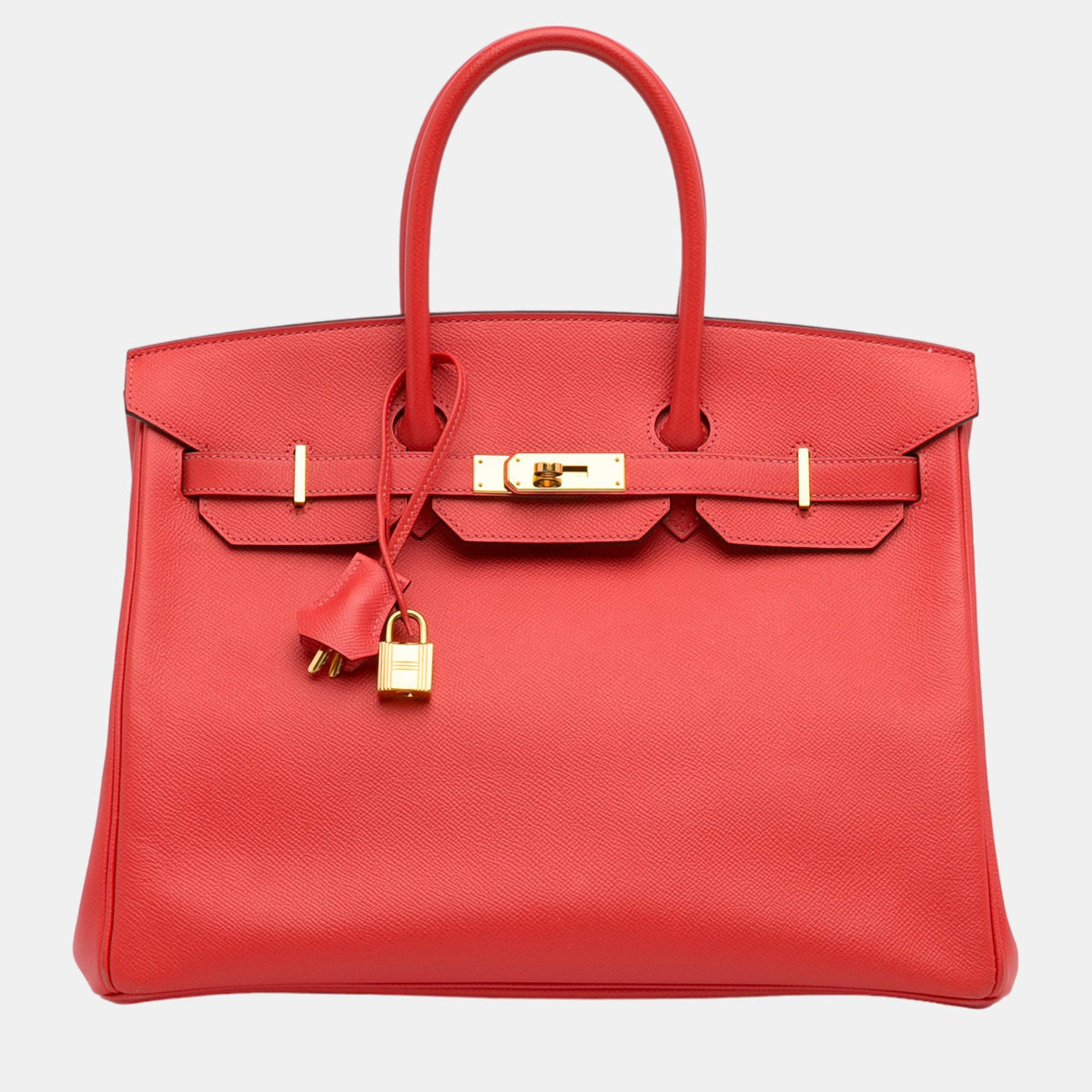 Hermès Red 2016 Epsom Birkin 35