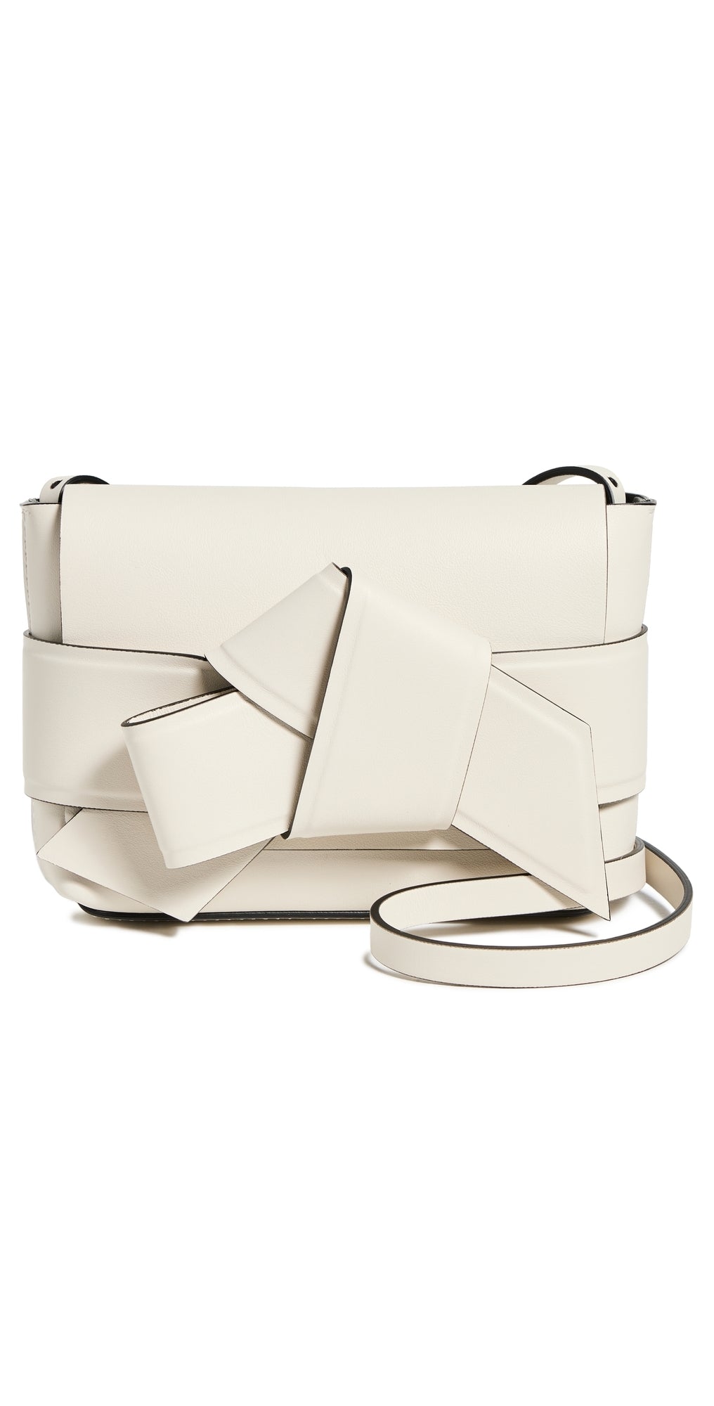 Acne Studios Musubi Shoulder Bag White/Black One Size