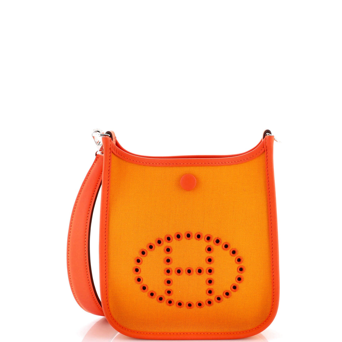Herm?s Neo Evelyne Bag Toile and Leather TPM
