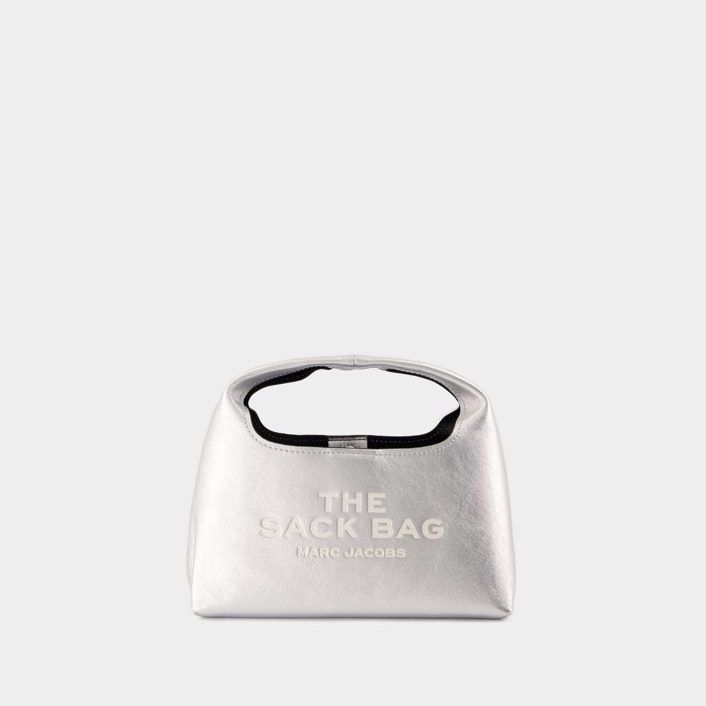 Marc Jacobs Women's The Mini Sack in Silver | 2F4HSH019H04