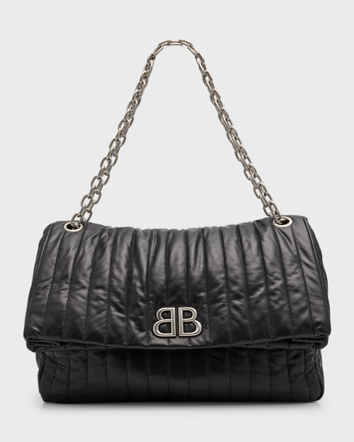 Monaco Large Quilted Chain Bag