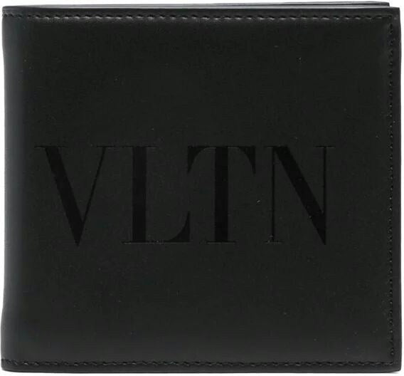 Valentino Garavani Men's Vltn Folded Wallet in Black | Size UNICA | P0654VNA