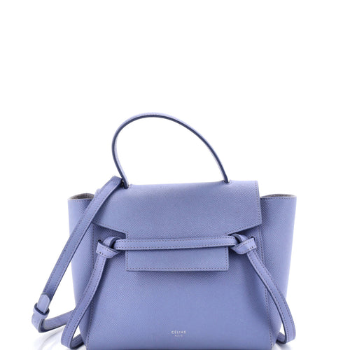 CELINE Belt Bag Textured Leather Nano
