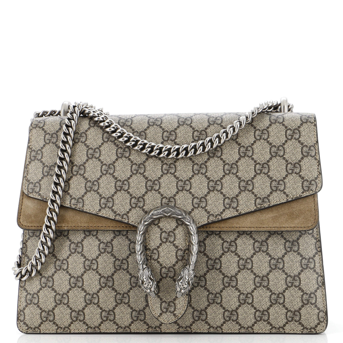 Gucci GUCCI Dionysus Bag GG Coated Canvas Medium