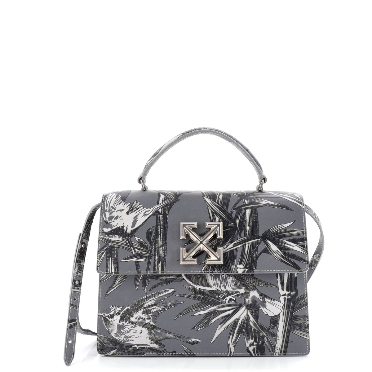 Off White Jitney 2.8 Bag Printed Leather