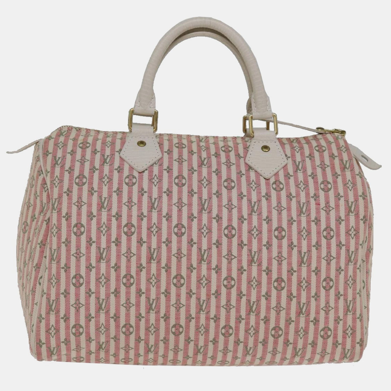 Louis Vuitton Sac à main Speedy 30 en toile rose