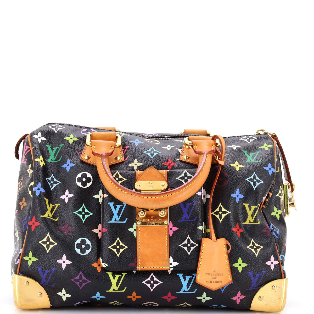 Louis Vuitton Speedy Handbag Monogram Multicolor 30