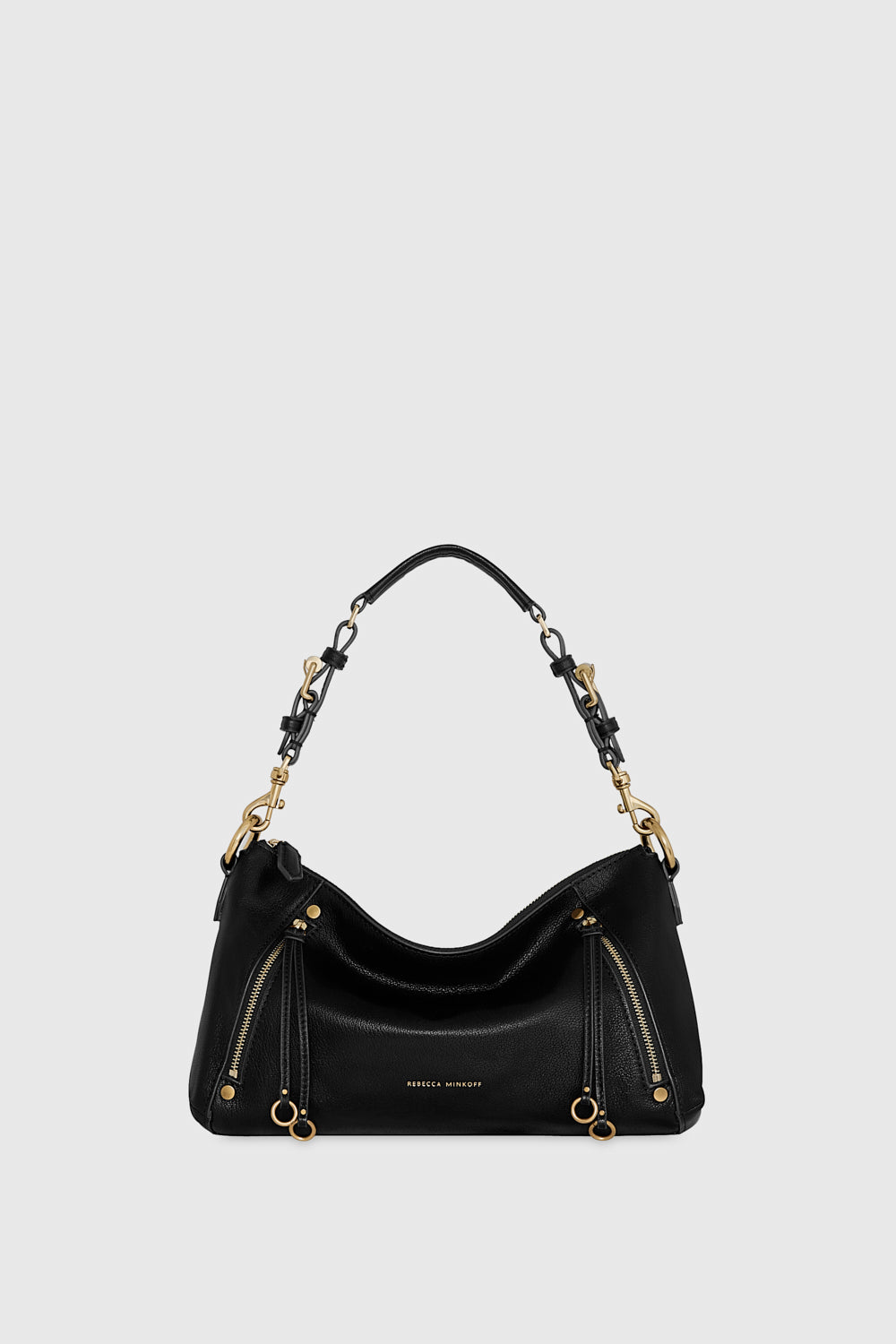 Rebecca Minkoff Rivington Small Shoulder Bag In Black