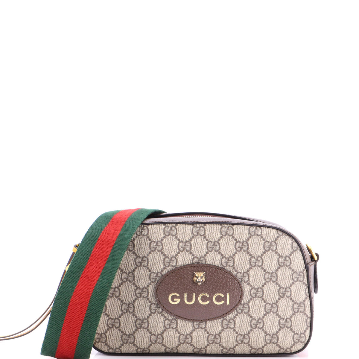 Gucci GUCCI Neo Vintage Camera Messenger Bag GG Coated Canvas