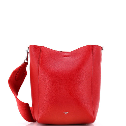 CELINE Sangle Seau Bag Calfskin Small
