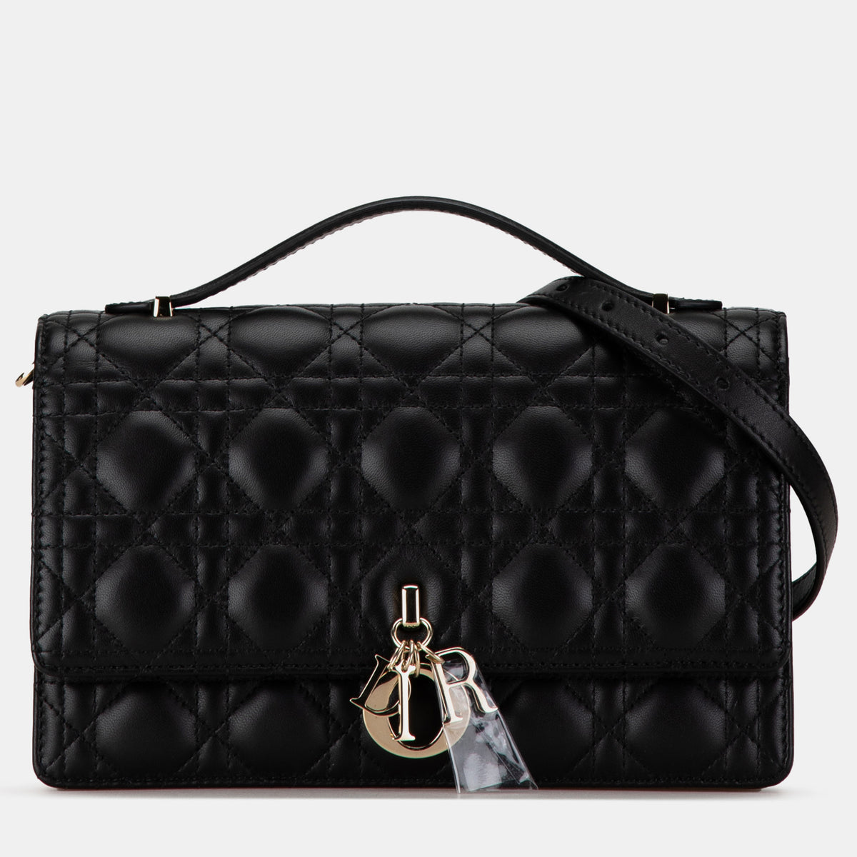 Dior Lambskin Cannage My Top Handle Bag