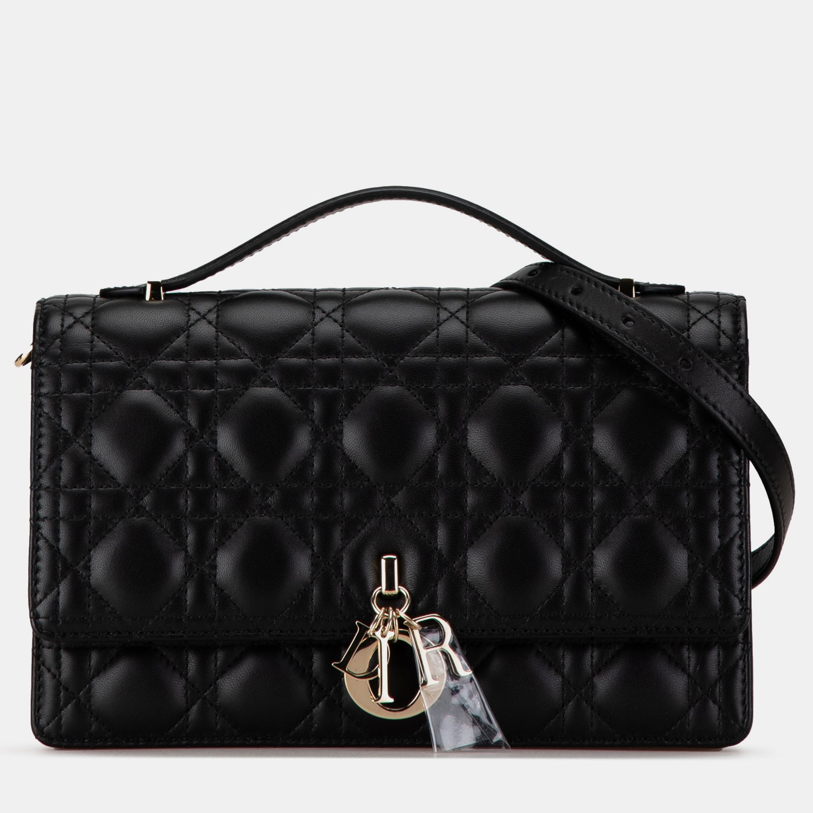 Dior Meine Top Handle-Tasche aus Lammleder „Cannage“