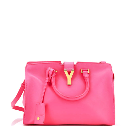 Classic Y Cabas Leather Small