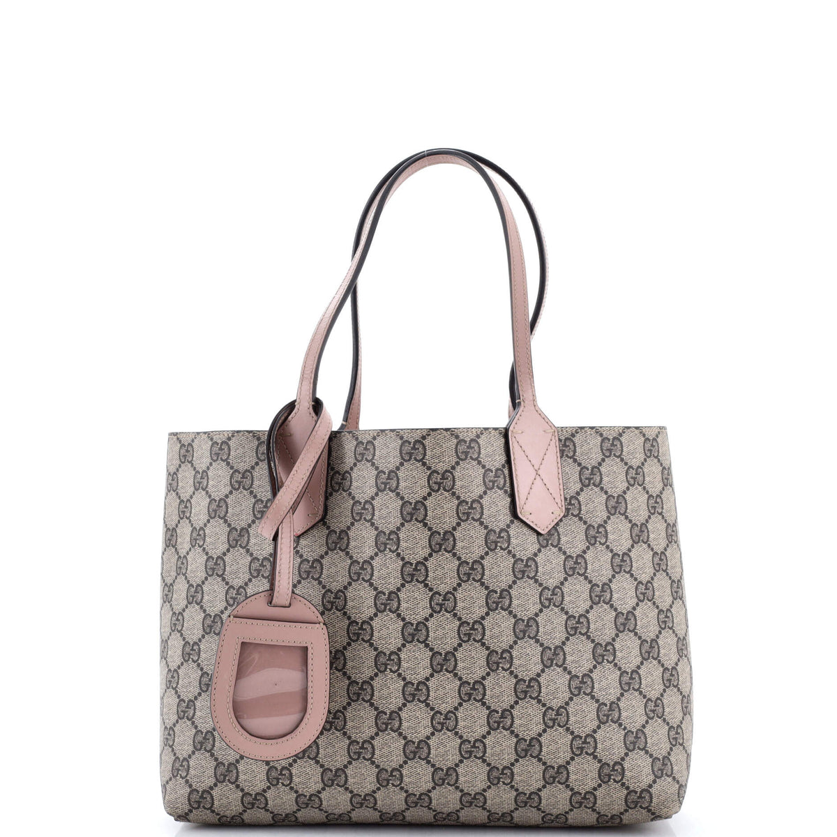 Gucci GUCCI Reversible Tote GG Print Leather Small