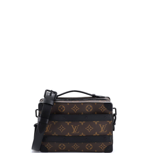 Handle Soft Trunk Bag Macassar Monogram Canvas