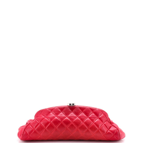 CHANEL Timeless Clutch Quilted Lambskin