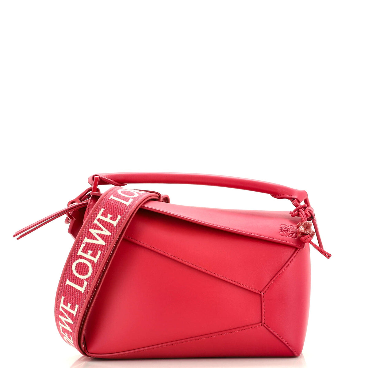 Loewe LOEWE Monochrome Puzzle Edge Bag Leather Small