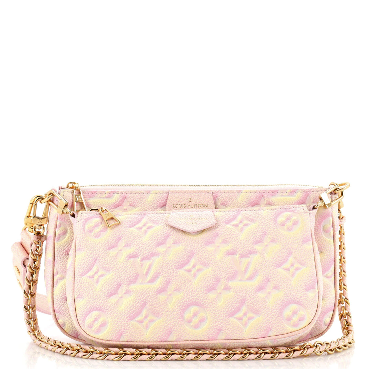 Louis Vuitton Multi Pochette Accessoires Stardust Monogram Empreinte Leather