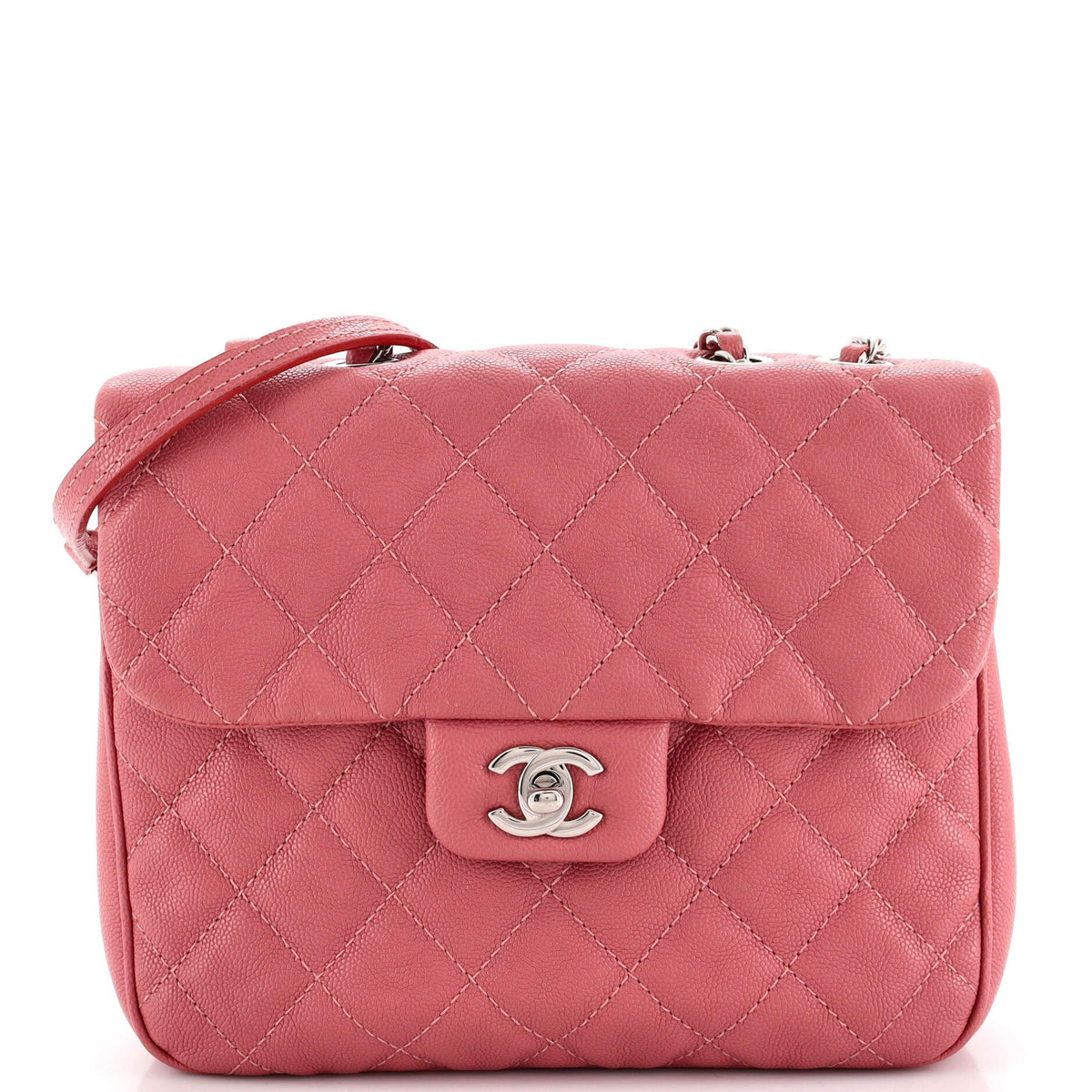 Chanel CHANEL Urban Companion Flap Bag Quilted Caviar Medium