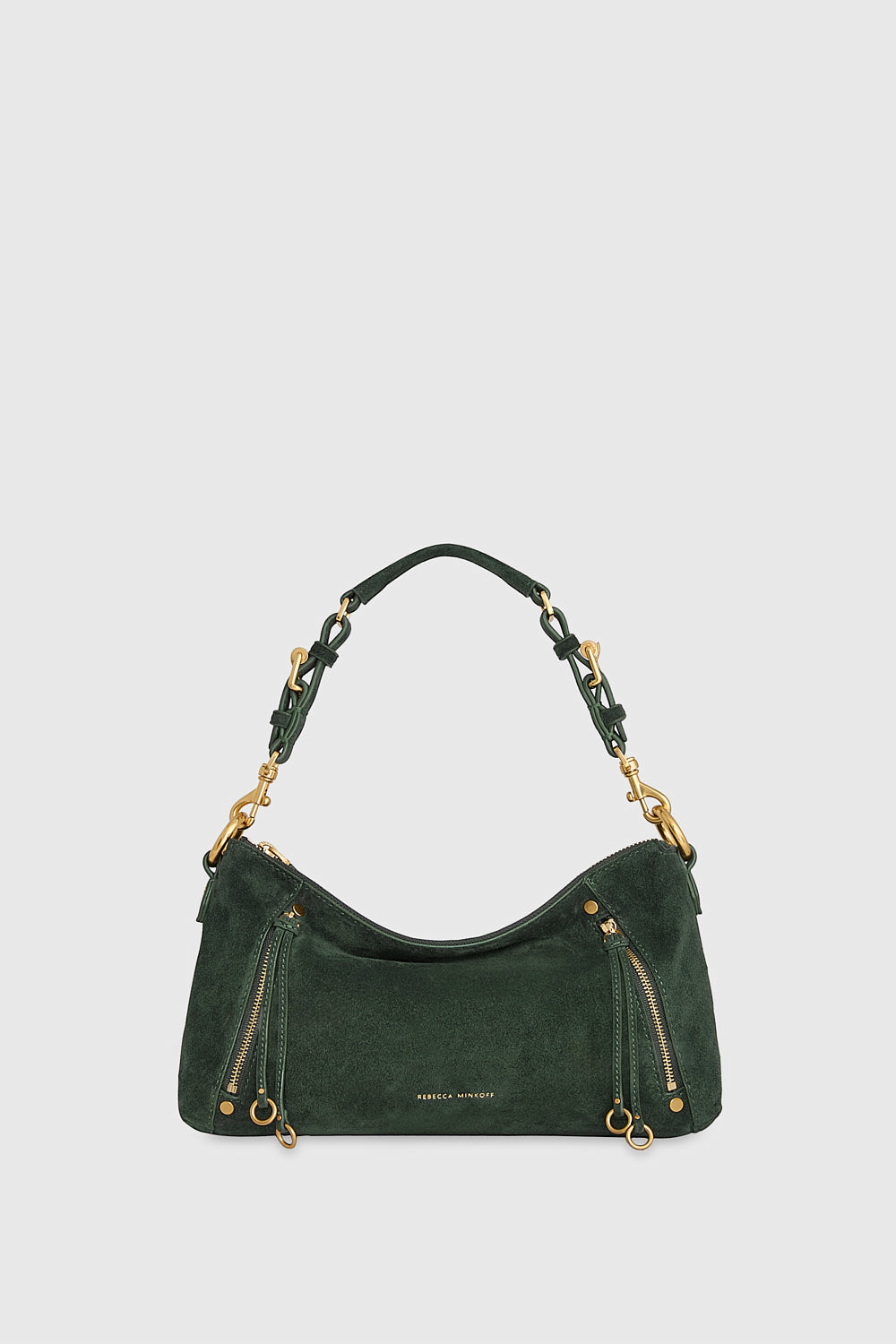 Rebecca Minkoff Rivington Small Shoulder Bag In Veridian