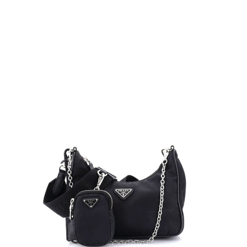 PRADA Re-Edition 2005 Shoulder Bag Tessuto Small