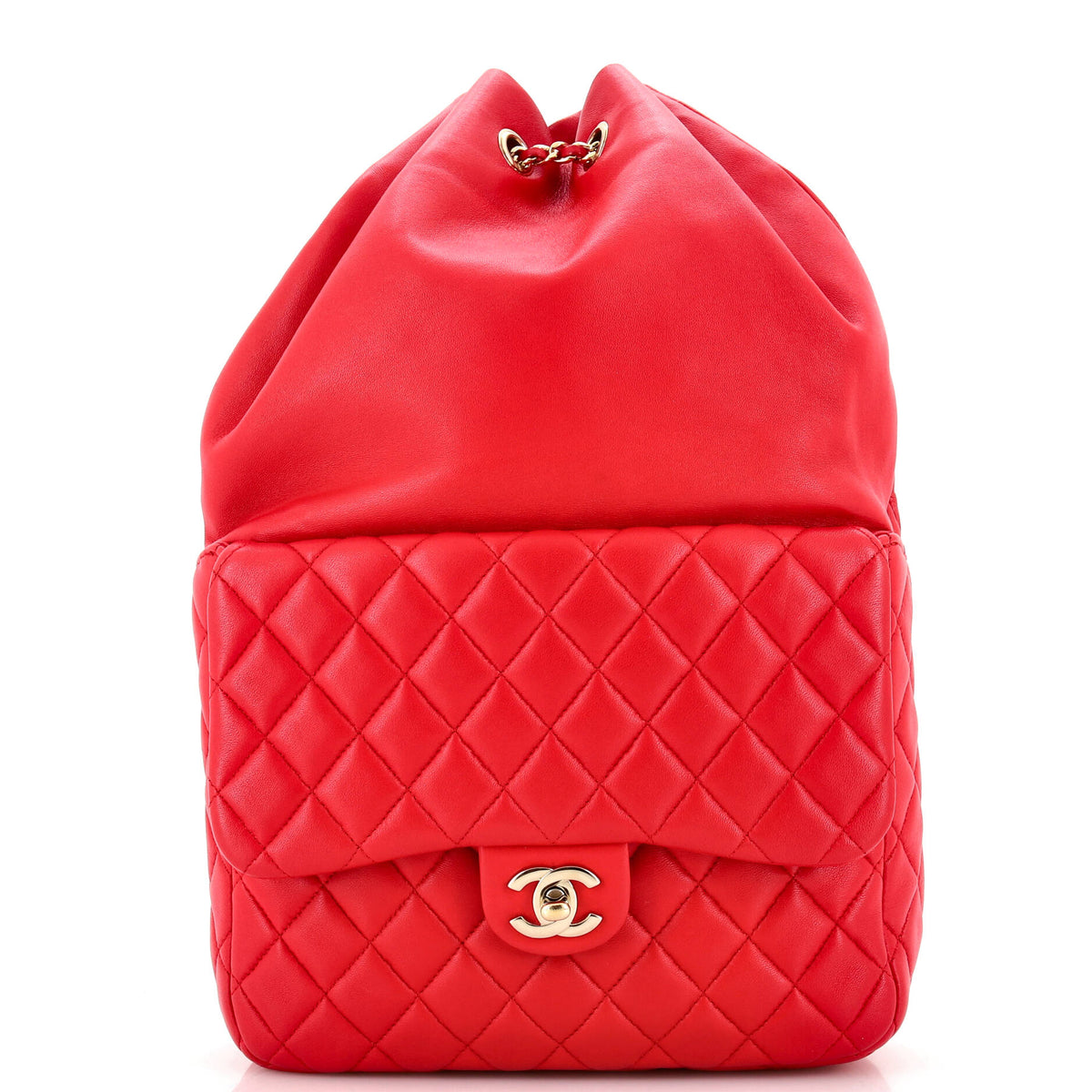 Chanel CHANEL Backpack In Seoul Lambskin Large