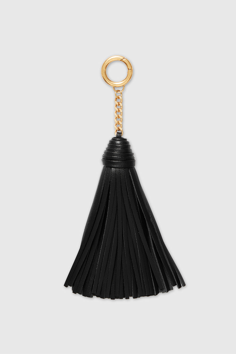 Rebecca Minkoff Tassel Charm Bag In Black