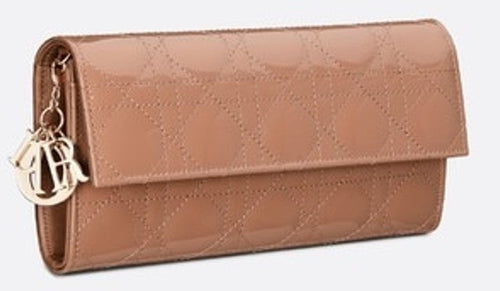 Women's Lady Calfskin Wallet in Ro 49P | S0020OVRB