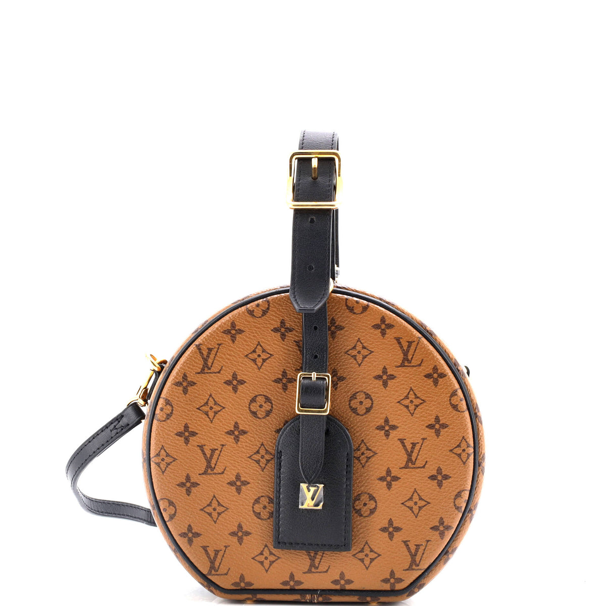 Louis Vuitton Petite Boite Chapeau Bag Reverse Monogram Canvas