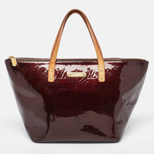 Amarante Monogram Vernis Bellevue PM Bag