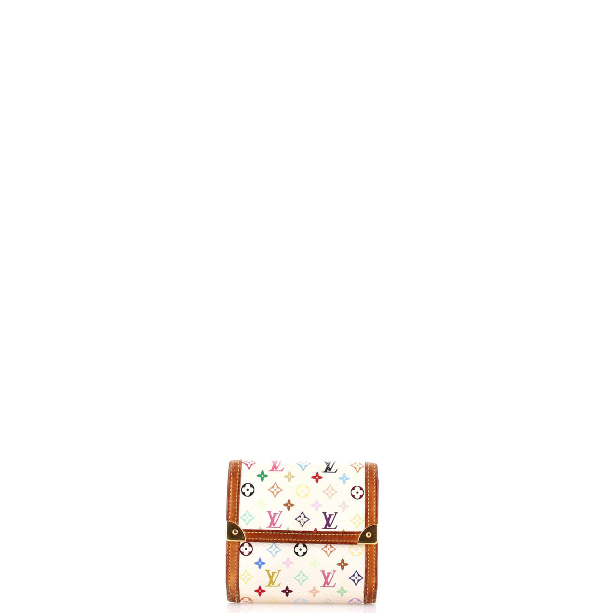 Louis Vuitton Porte-Monnaie Billets Wallet Multicolor Canvas