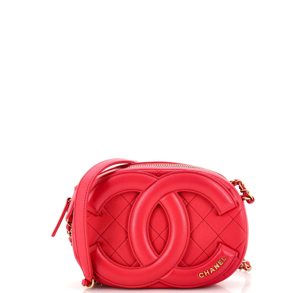 Chanel CHANEL Coco Midnight Camera Case Quilted Lambskin Small