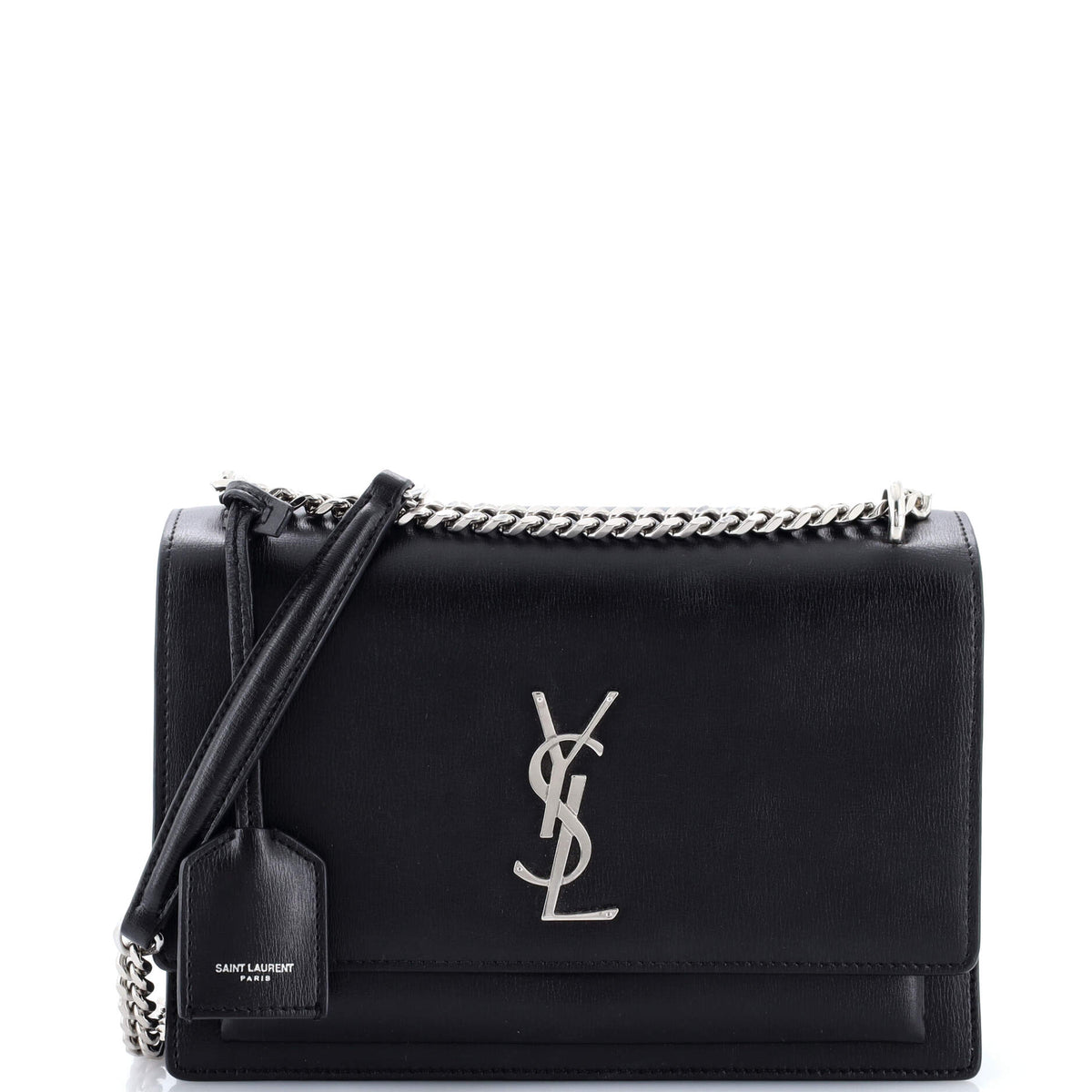 Saint Laurent Sunset Crossbody Bag Leather Medium