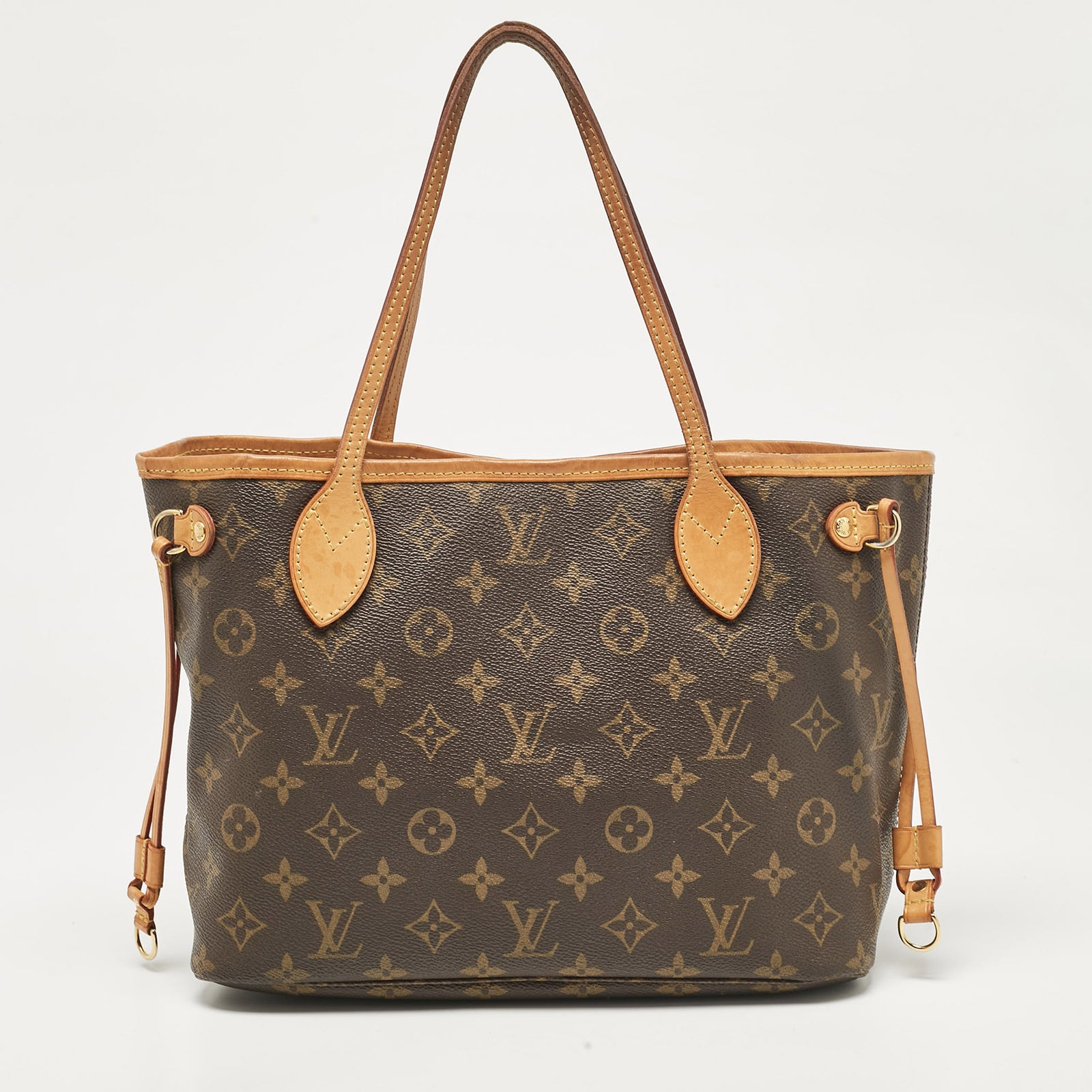 Louis Vuitton Neverfull PM-Tasche aus Canvas mit Monogramm