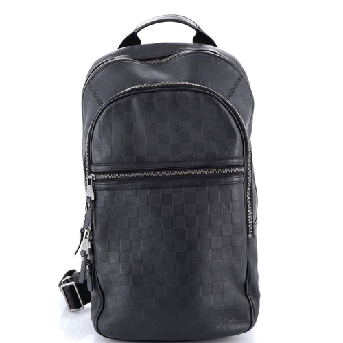 Michael NM Backpack Damier Infini Leather