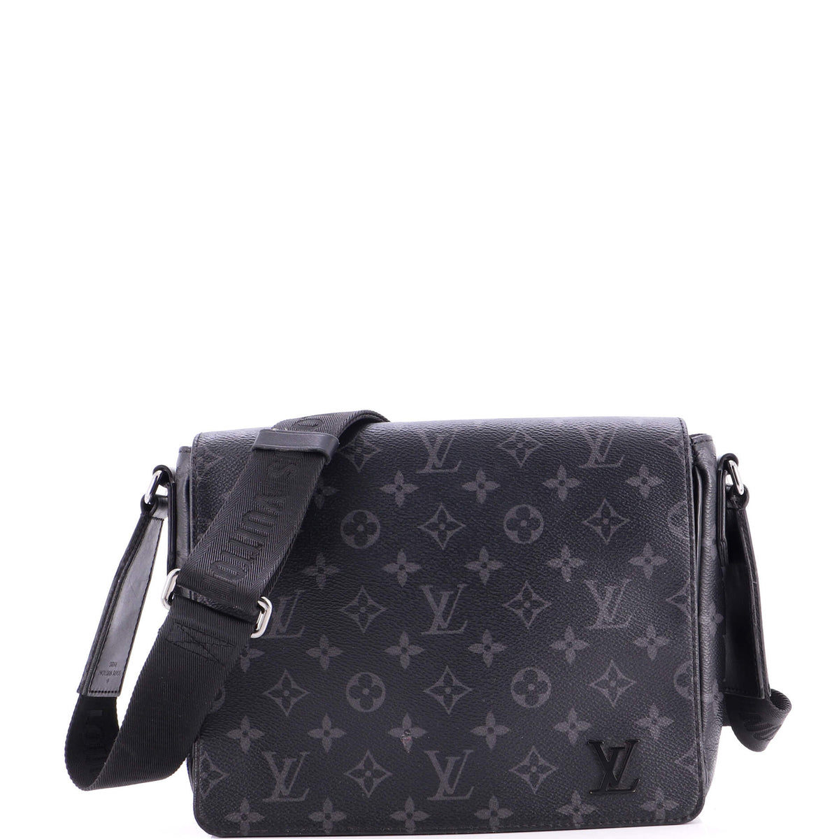 Louis Vuitton District Messenger Bag Monogram Eclipse Canvas PM