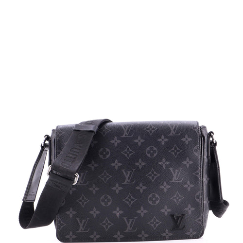 District Messenger Bag Monogram Eclipse Canvas PM