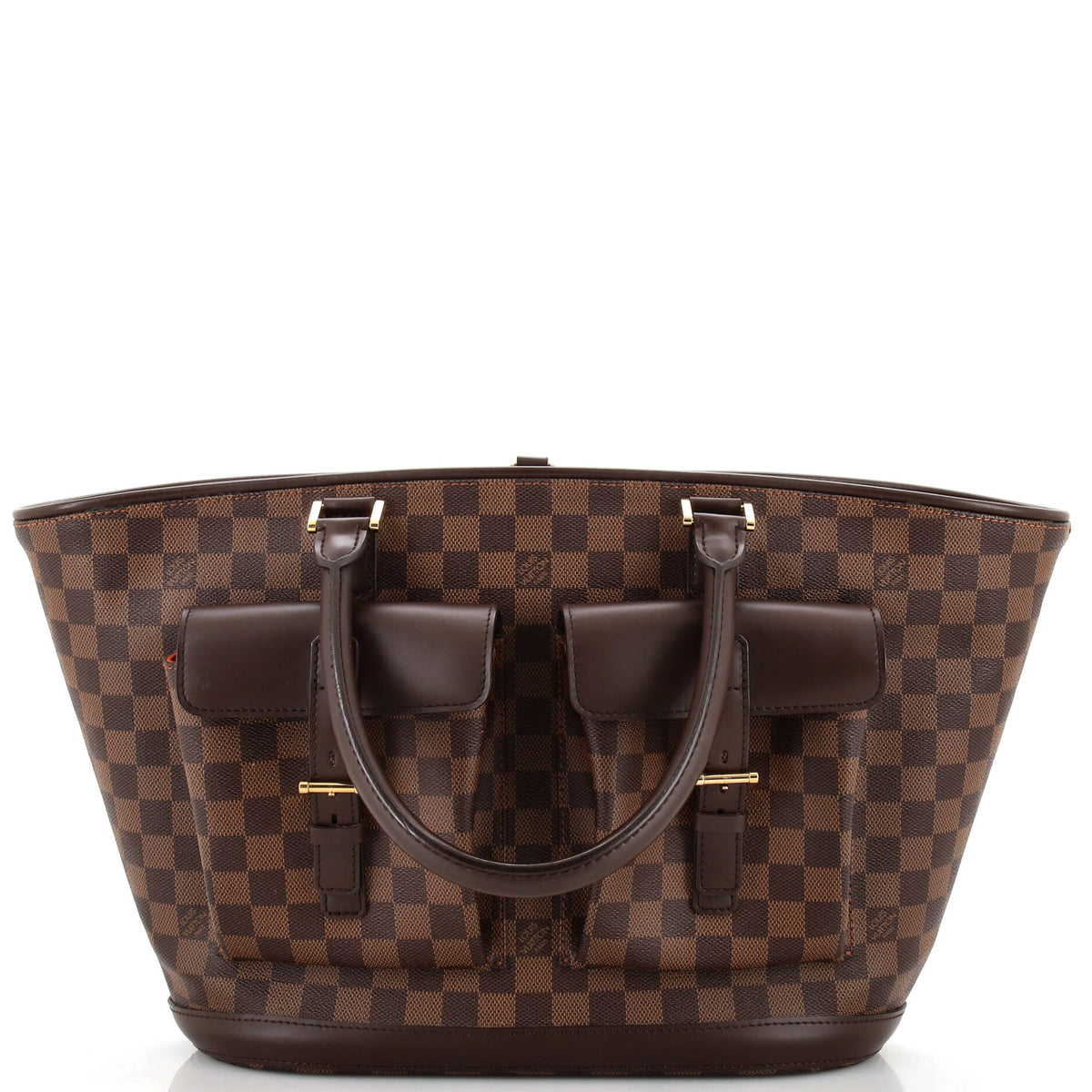 Louis Vuitton Manosque Handbag Damier GM