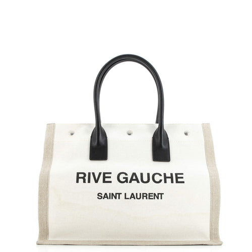 Rive Gauche Shopper Tote Canvas Small