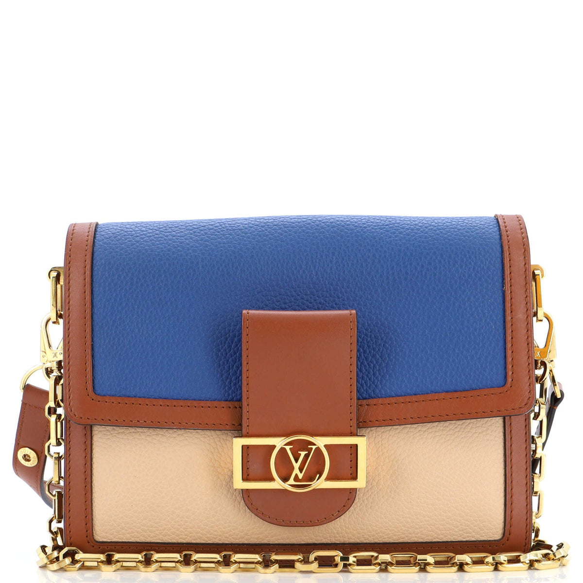 Louis Vuitton Dauphine Shoulder Bag Taurillon Leather MM