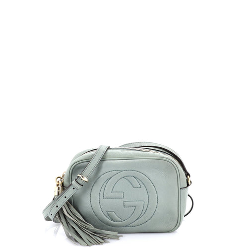 GUCCI Soho Disco Crossbody Bag Leather Small