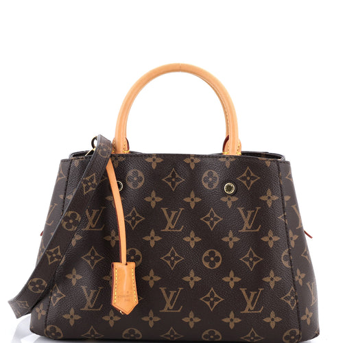 Montaigne Handbag Monogram Canvas BB