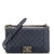 CHANEL Boy Flap Bag Gesteppter Kaviar Alt Medium