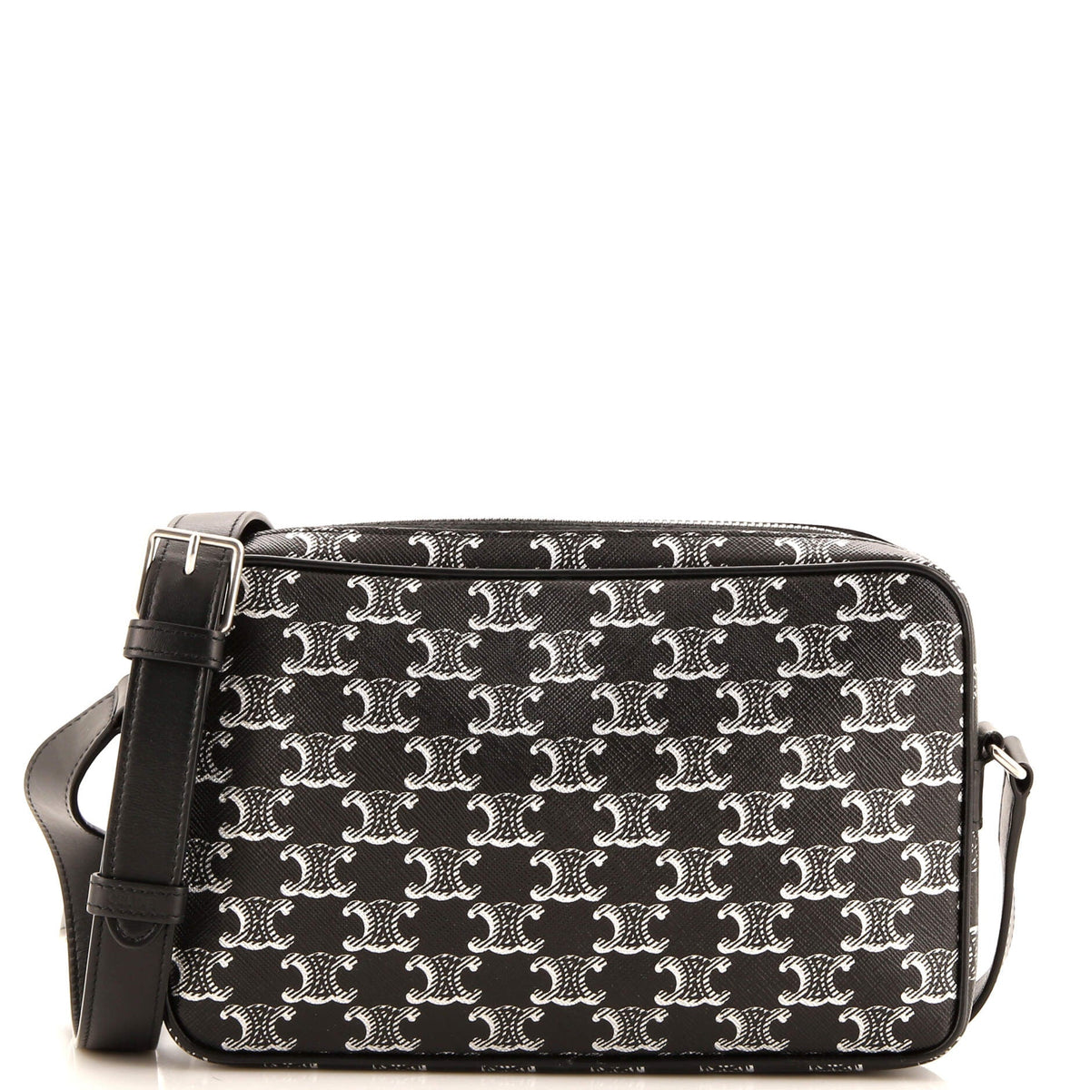 Celine CELINE Messenger Bag Triomphe Coated Canvas Medium