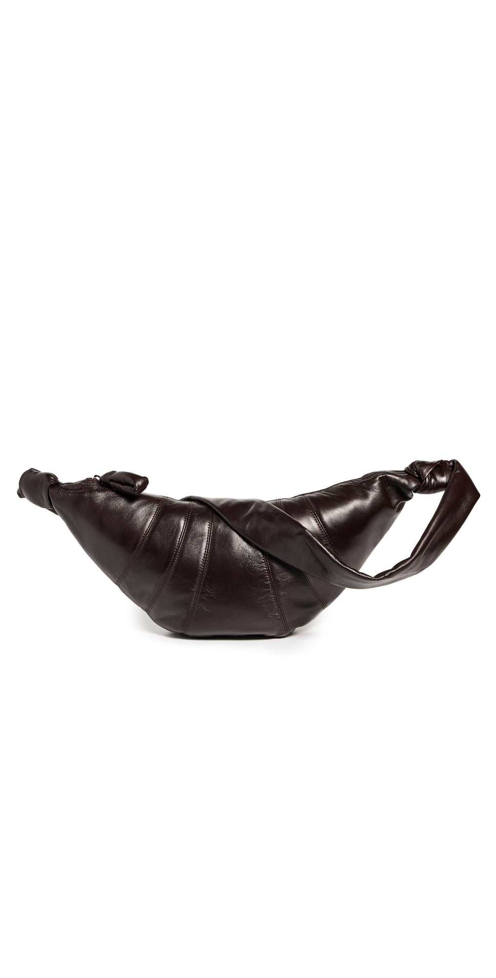 Lemaire Medium Croissant Bag Dark Chocolate One Size