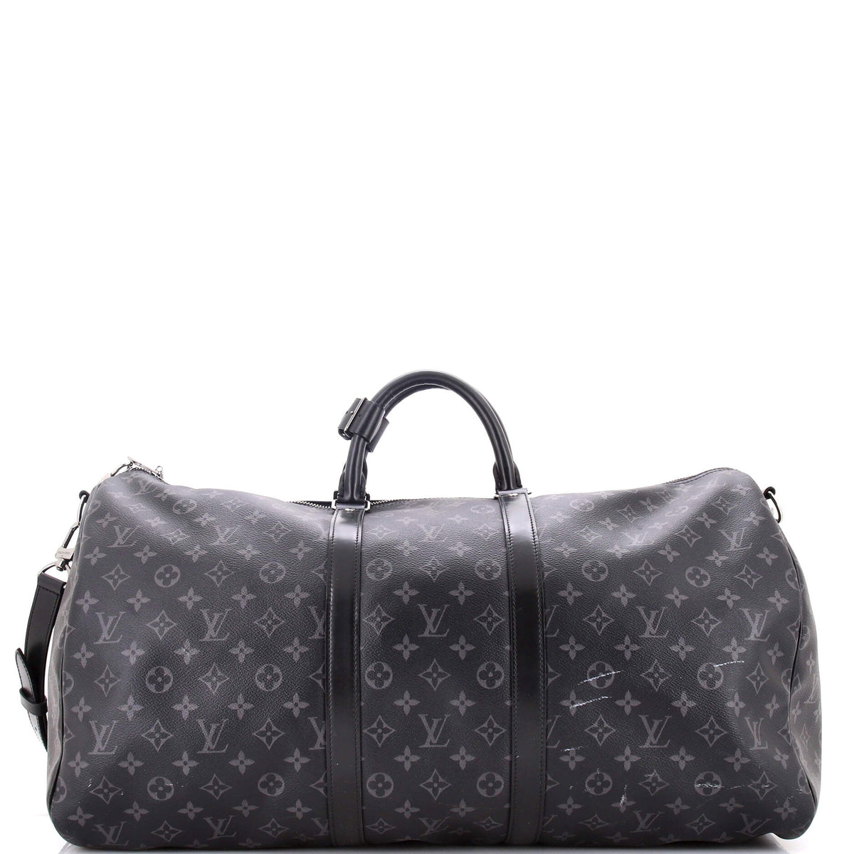 Louis Vuitton Keepall Bandouliere Bag Monogram Eclipse Canvas 55