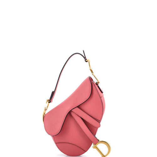 Saddle Handbag Leather Mini